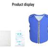 Cooling Vest with Ice Packs for Outdoor Heatstroke Prevention and Construction Relief
