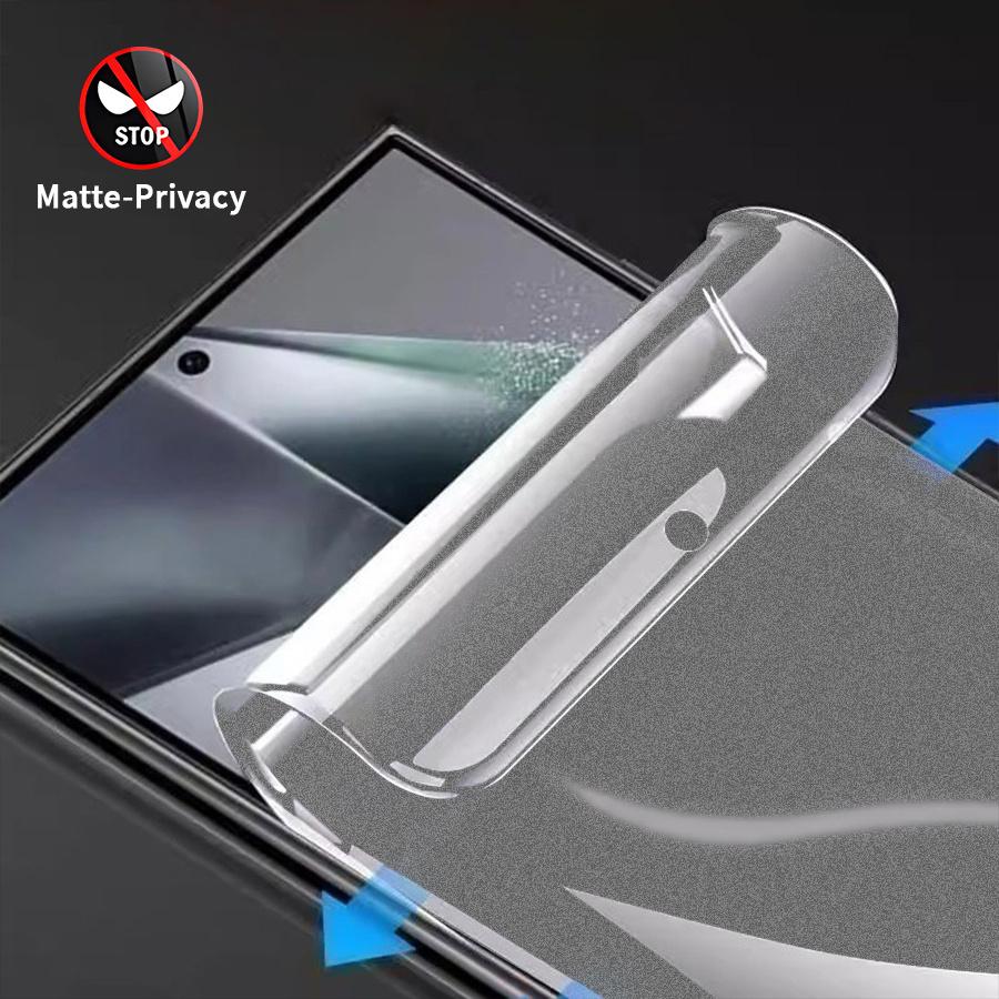 For iPhone 11 12 13 14 15 16e 16 17 18 Pro Max XR Air Matte Privacy Soft Hydrogel Film Screen Protector