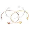 16,6cm Edelstahl Armband Basis Passend für 8mm Cabochon Armreif Fassungen Schalen Biegsamer Manschettenarmreif Schmuckherstellung Zubehör