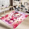 1PC Bear Flowers Extra Large Non Slip Floor carpet, Office, family, bedroom Large Area Rug Indoor Rugs, Vibrant Colors