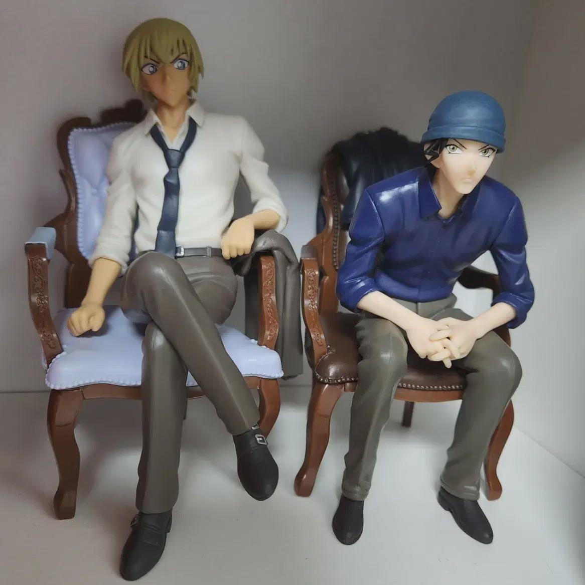 

Detective Conan Acai Shuichi Amuro Toru Rai Bourbon Chair Figure