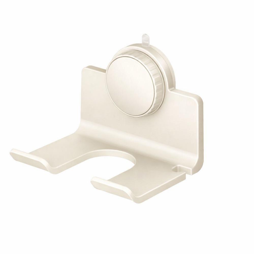 Space Aluminum Hair Dryer Storage Rack Punch Free Hair Blow Dryer Holder  Bathroom