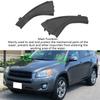 Rubber Windshield Wiper Side Cowl Extension for RAV4 2006-2012 for RAV4 2006-2012