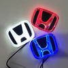 AAAKH1 9x7.5cm ABS Car LED Front Rear Emblem Badge Sticker for Honda Accord CRV Jazz Civic HRV City Odyssey Crosstour Light Accessories