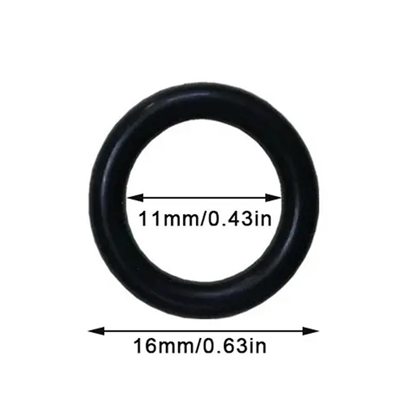 

NEW 50pcs/lot Gardening Tools And Equipment O-Type Waterproof Rings Pipe Plastic Joint Sealing Rings Garden Accessories