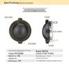 WSEDA New Model 28 Core High Fidelity 6 Ohm Silk Diaphragm Tweeter Unit.