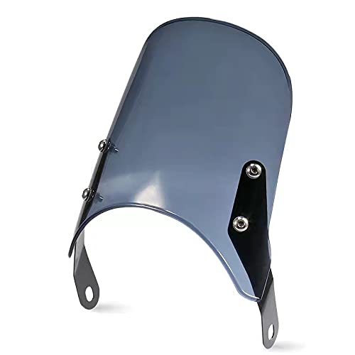 YUANYE Motorcycle Windshield 5-7 inch for Triumph Bonneville T100 T200 Modified Windshield Motorcycle Windshield Smock