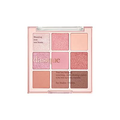 Official Dasique #04 Pastel Dream Eyeshadow Palette, 9-Color Eyeshadow Palette, Eyeshadow, Under-Eye Bag Maker, Eyeshadow Palette (1 Palette)