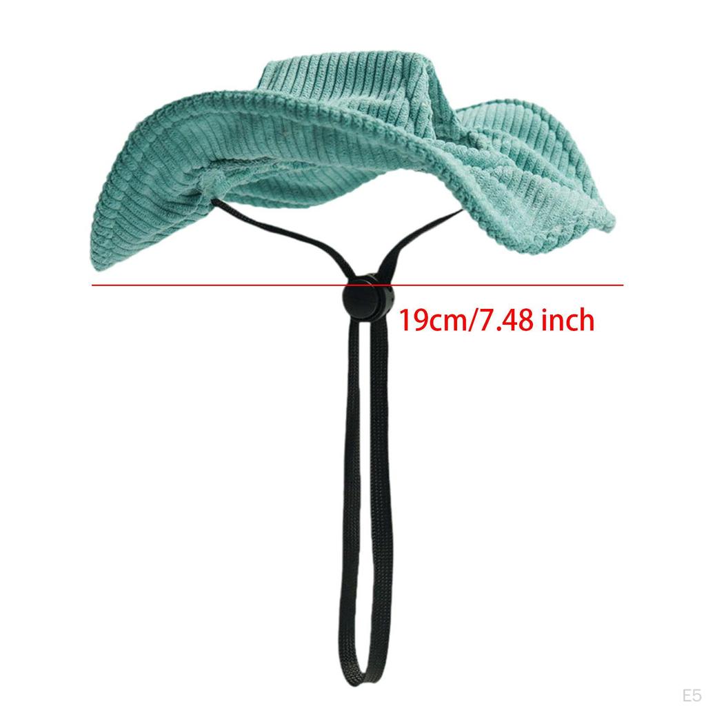 Protection Cap Fisherman Hat Wearproof Summer Dog Bucket for Outdoor Sports Small Medium Size