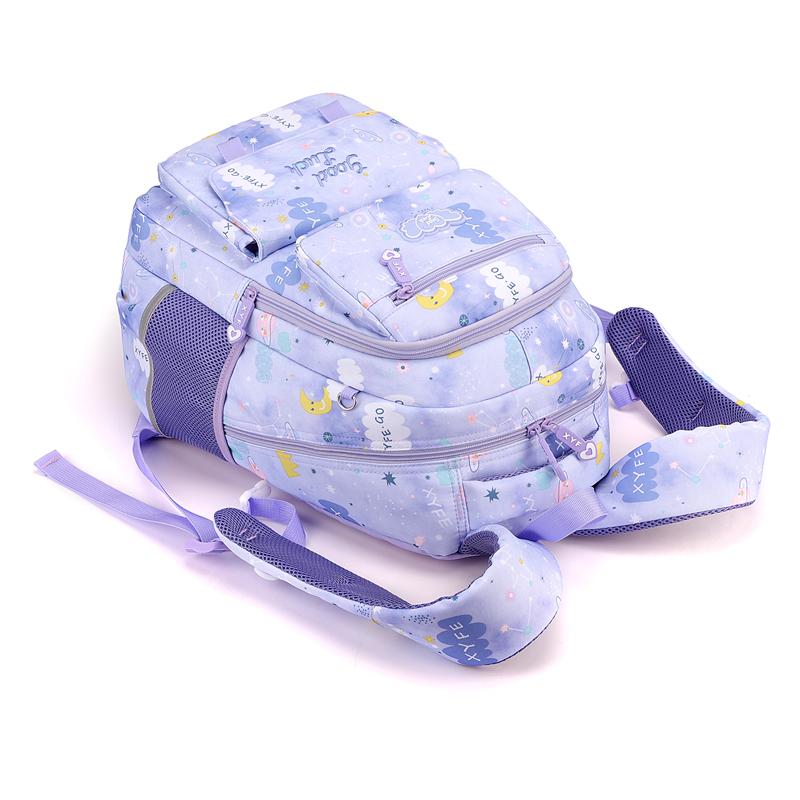 Campus Schoolbag Cartoon Student Backpack Large Capacity Lightweight College Backpack