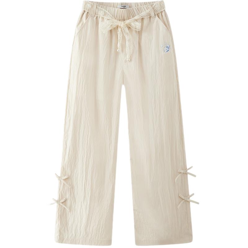 MQD Girls  Cool-Touch Wide-Leg Casual Pants 160cm