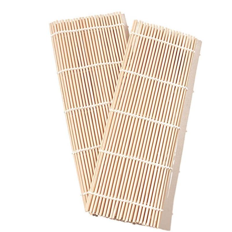 1pc Sushi Bamboo Rolling Mats Japanese Rice Paddles Tools Rice Mold Maker Roller Kitchen DIY Accessories