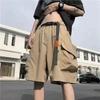 Pantaloncini Cargo Funzionali Estivi da Uomo con Tasche Multiple, Larghi, da Palestra, Pantaloni da Tuta, Pantaloncini Streetwear