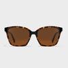 Howlish 1502 Cat-eye Horn-rimmed Sunglasses