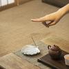 Ceramic Ginkgo Leaf Incense Insertion Tray, Creative Home Living Room Bedroom Decor, Indoor Sandalwood, Line Incense Burner, 1Pc