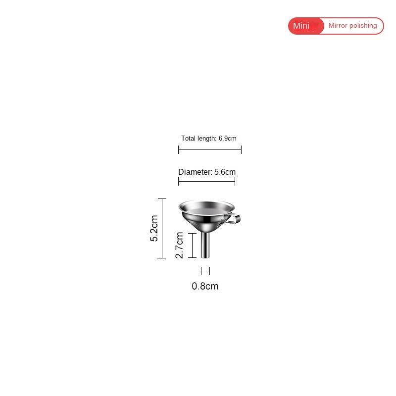 

HANYANG 304 Воронка из нержавеющей стали Практичные кухонные гаджеты Воронка для слива масла Воронка для вина