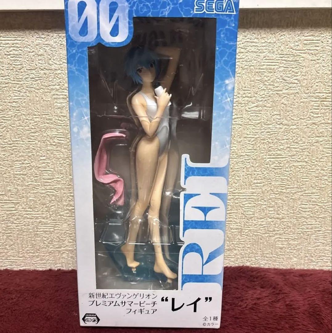 

[USED] Neon Genesis Evangelion Rei Ayanami Premium Summer Beach Figure
