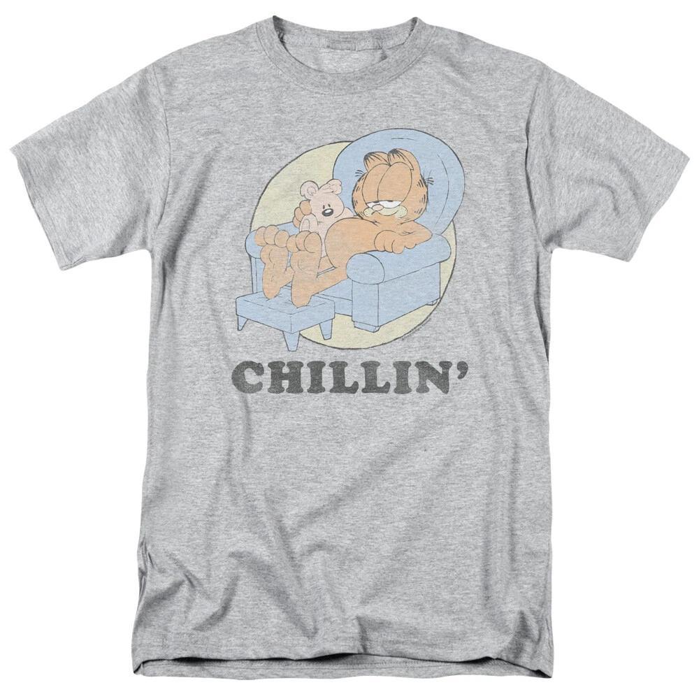 Garfield  Chillin   T-Shirt - Regular or Tank - to 5X L