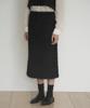 Mosyupamosyu Fluffy Midi Skirt [Black]
