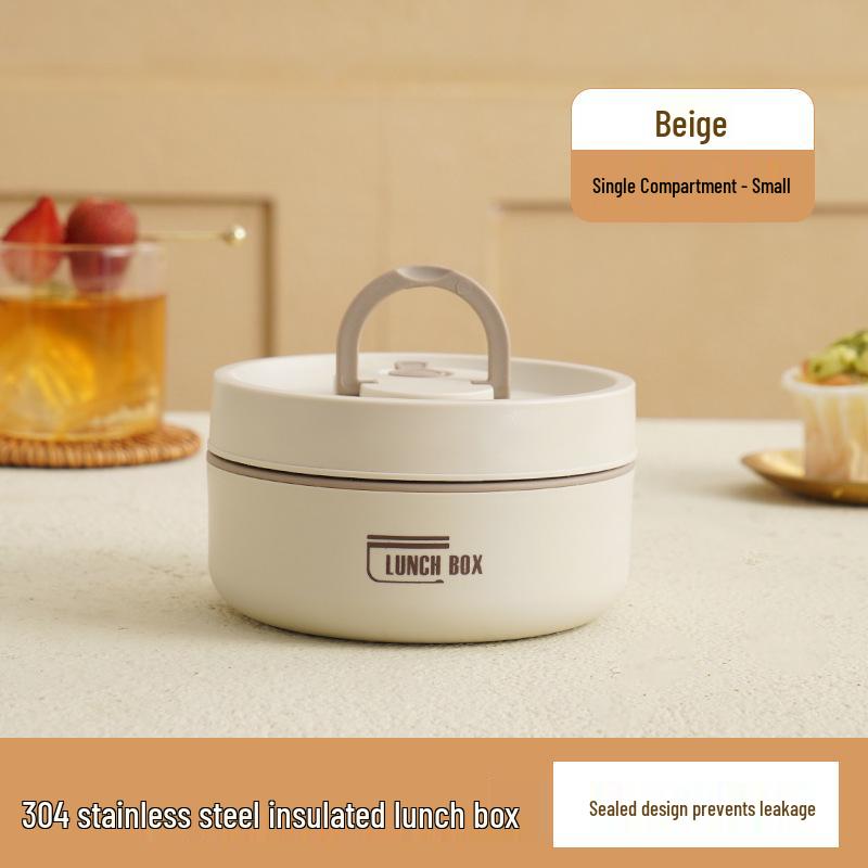 304 Stainless Steel Multi-layer Bento Box with Soup Bowl - Portable & Insulated