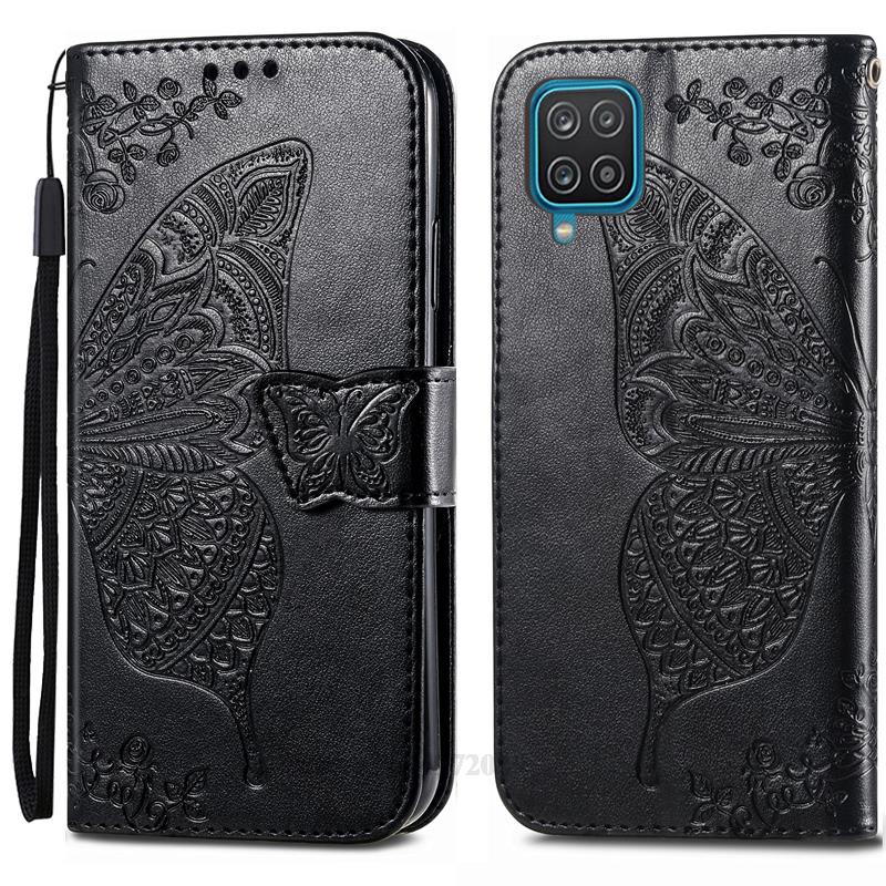 SamsungA12 Case For Samsung Galaxy A12 Wallet Leather Flip Phone Case For Samsung A12 A 12 Case Protective Cover Coque Fundas