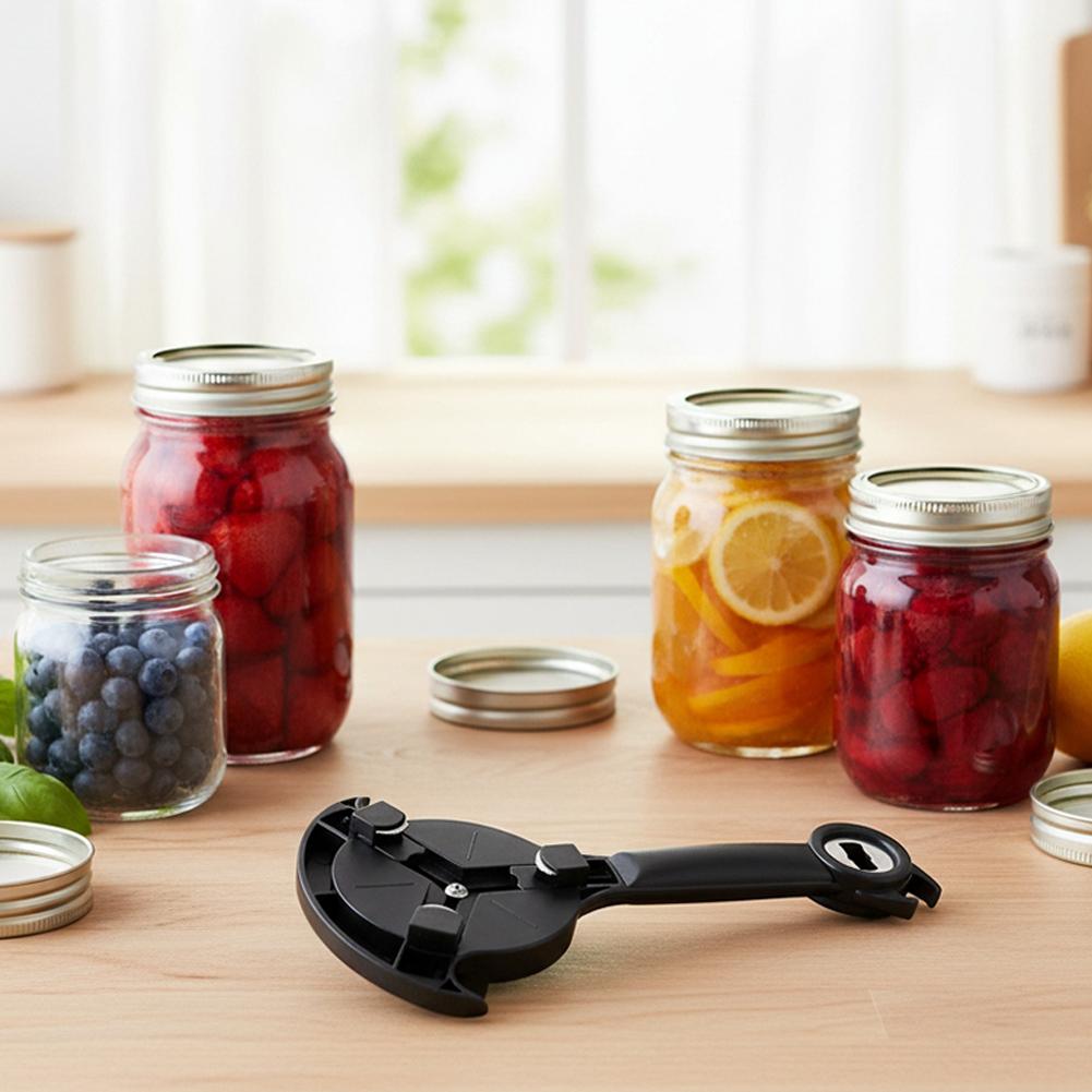 1/2Pcs Multifunctional Cap Opener All-in-One Can Opener Labor-Saving Cap Opener Kitchen Daily Essential Beer Bottle Opener