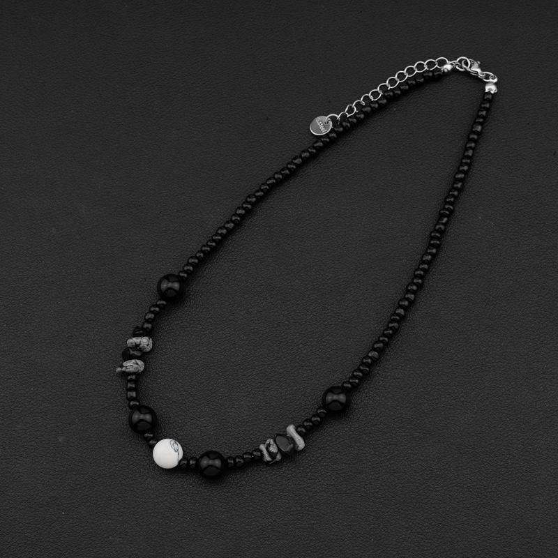 

Ожерелье мужское натуральный камень новый chinoiserieretroartsyclassy sense of asymmetricalhip hop аксессуары женский нишевый стильповседневные украшения