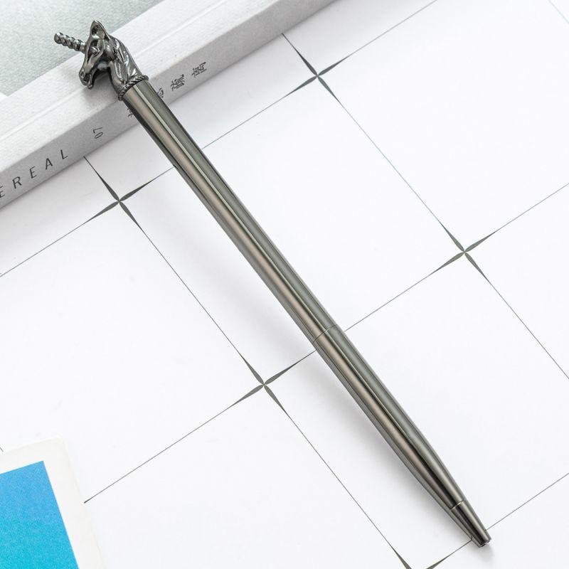 1 Stück Kugelschreiber Einhorn Hochzeit Metall Kupfer Stift Büro Schulbedarf Schreibwaren