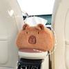 Auto Taschentuchboxen Capybara Plüsch Zubehör Auto Rücksitz Hängende Taschentuchtasche Box Plüsch Halter Hülle Taschentuchhalter Dekorationen