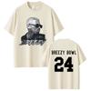 Chris Brown Graphic Tshirt Breezy Bowl Xx Tour  T Shirts Unisex Wounisex Fashion Hip Hop Vintage Short Sleeve Oversized Tshirts Blac
