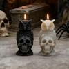 Owl Silicone Mold Diy Skull Candle Mold Creative Candle Mold Approx 11.5 X 6 Cm For Gifts Halloween Parties Diy Crafts