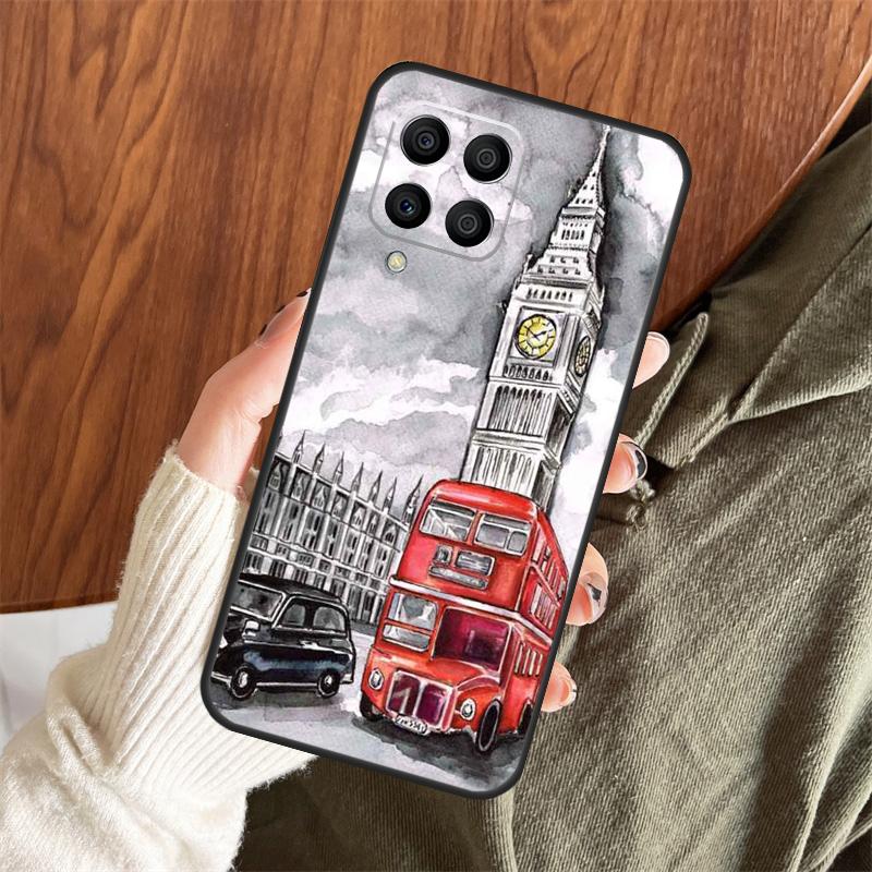 

Лондон Красный Телефон Автобус Биг-Бен Чехол Для Samsung Galaxy M13 M33 M53 M15 M35 M55 M06 M16 M36 M56 M31 M12 M32 M52 M14 M34 M54 Samsung M35