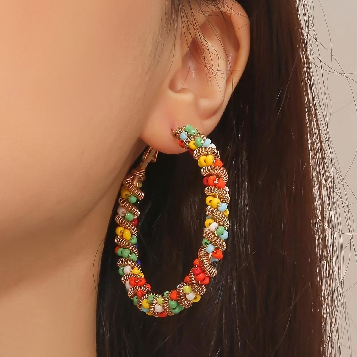 

Модные серьги-подвески для женщин золотой