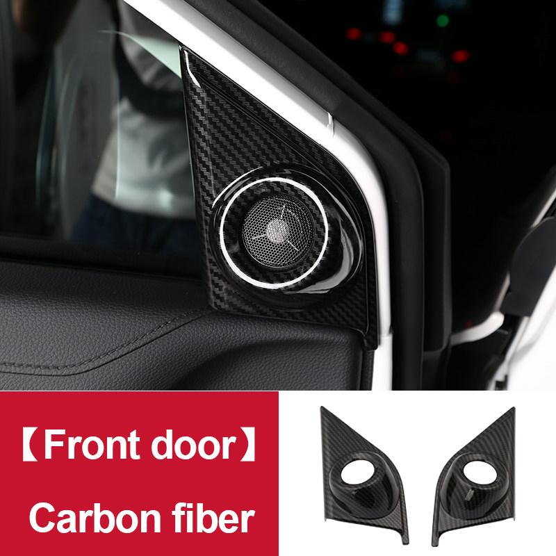 For Honda CRV CR-V 2017 2018 ABS Car Front Rear Door Window Inner Triangle A Pillar Column Cover Accessories