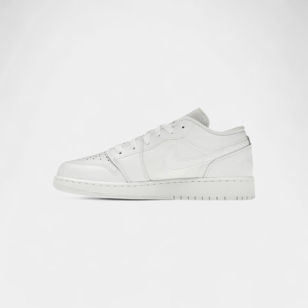 Jordan 1 Low Triple White (2023) (GS)
