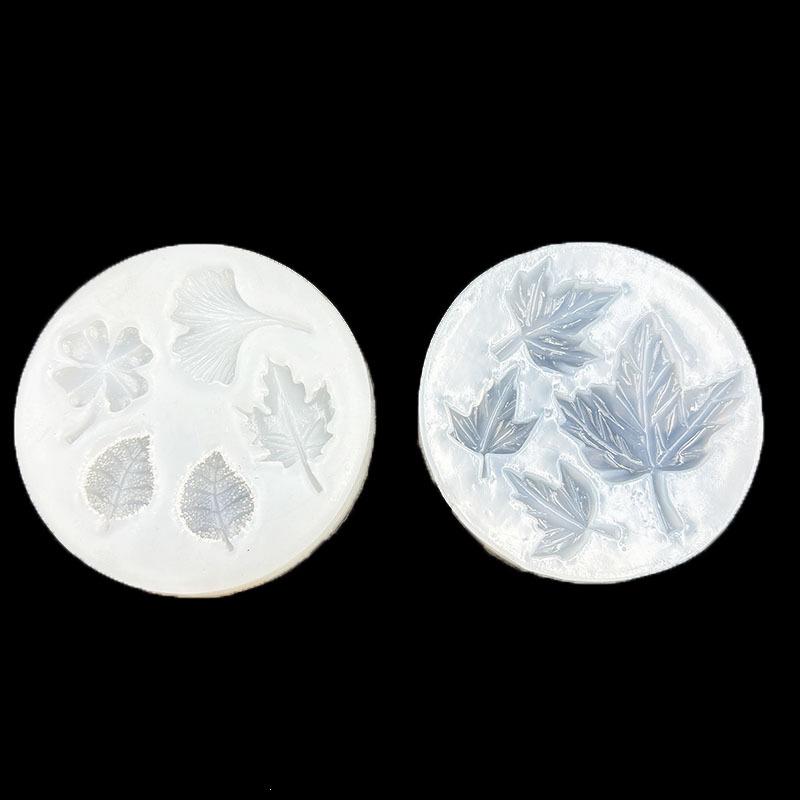 Maple, Ginkgo, Clover Leaf Silicone Mold for DIY Crystal Epoxy Pendants & Earrings