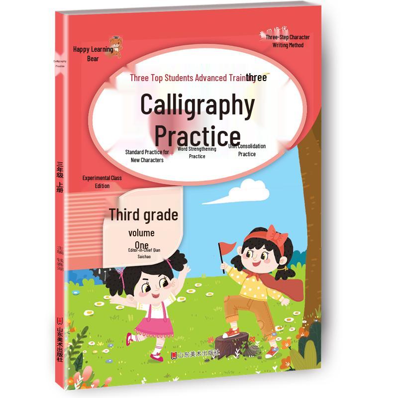Primary School Chinese Handwriting Practice Workbook Chinese Synchronized Copybook