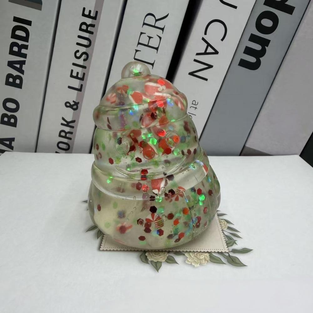 Squeezing Toy Christmas Tree Pinch Santa Claus Snowman Non Rebound Fidget Toy For Adult