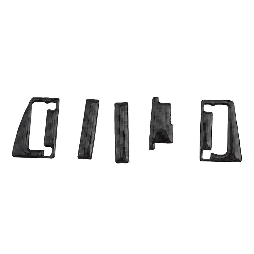 Neueste Kohlefaser-Innenraum-CD-Panel-Rahmen-Zierabdeckung für Lexus RX350 RX450h 2010-2012 Direkter Ersatz Autozubehör