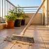 Hard Bristles Crevice Brush Long Handle Corner Crevice Mop Groove Tile Cleaning Brush  Floor