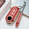 3 Button Tpu Car Key Case Cover For Fiat 500 Ducato Panda 500L Punto Lancia Musa For Citroen Car Keyring Keychain Auto Accessory