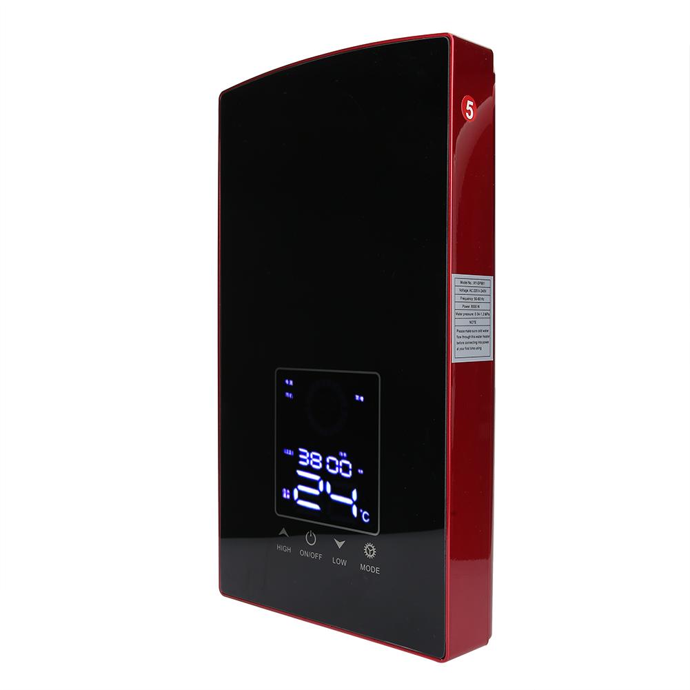 Wall Mounted Voice Control Home Instant Electric Water Heater for Bathroom Bathing 220-240V