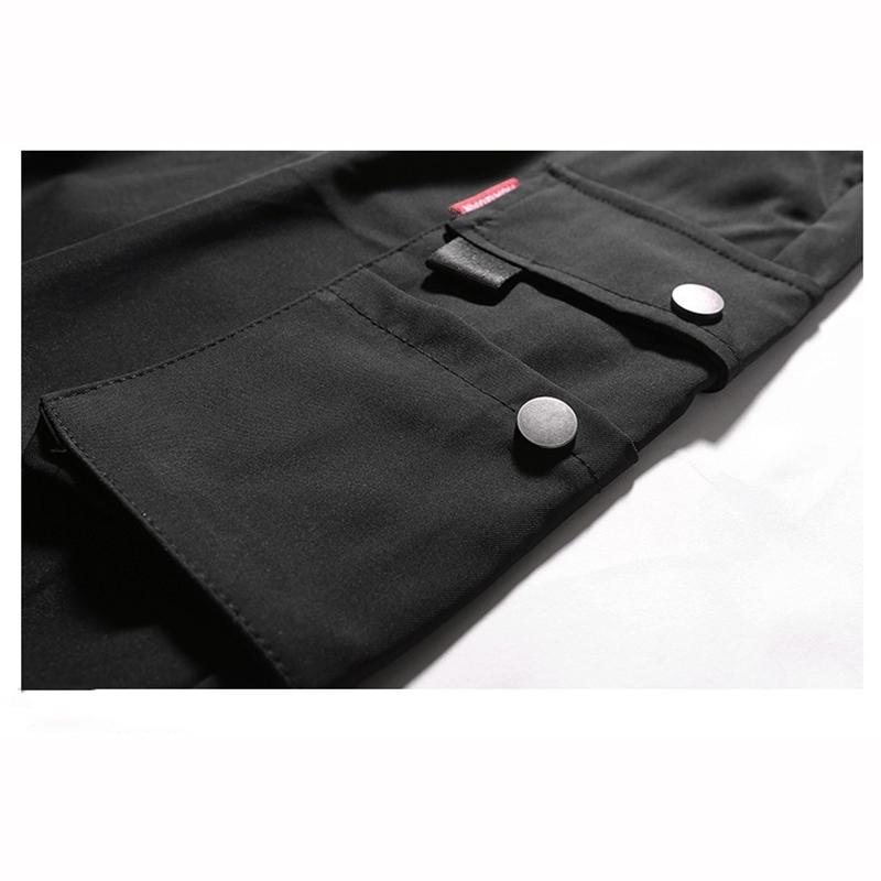 Overalls Herren Sommer Dünne Leggings Locker Tasche Übergröße Neun Punkte Freizeithose