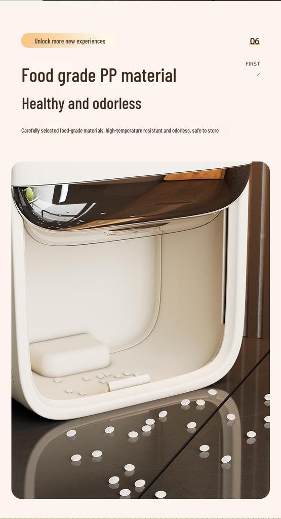 Sealed Insect-Proof Rice and Flour Storage Box, Moisture-Proof Cereal Container - 2025 New Style