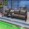 Billiard Hall 3-Seater Sofa Set