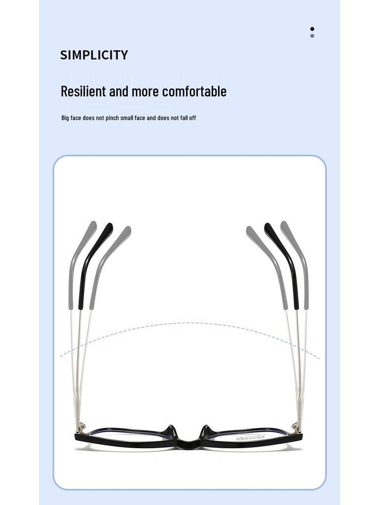 Ultralight Trendy Anti-Blue Light Eyeglass Frames for Men & Women - Prescription Ready
