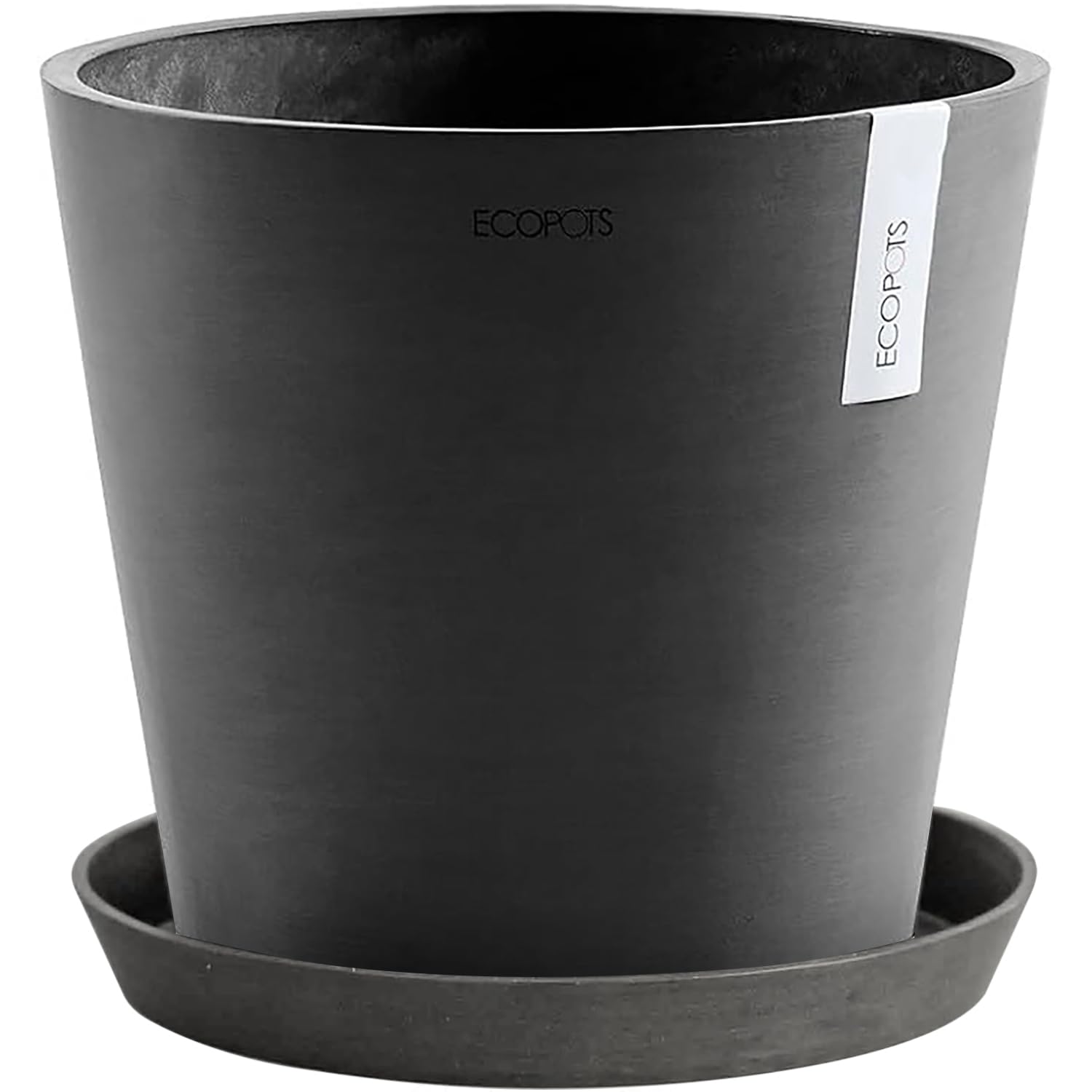 

ECOPOTS Amsterdam И РАСТЕНИЯ Большой горшок (черный, (нет. 10))
