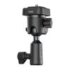 Ulanzi T112 TH02 Uka Inverted Ball Head with Quick Release Plate, 360° Rotation, Camera Mount for Monopods and Tripods, Cameras, and DSLRs