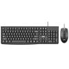 AOC KM151 Wired Keyboard and Mouse Combo with Mouse Pad