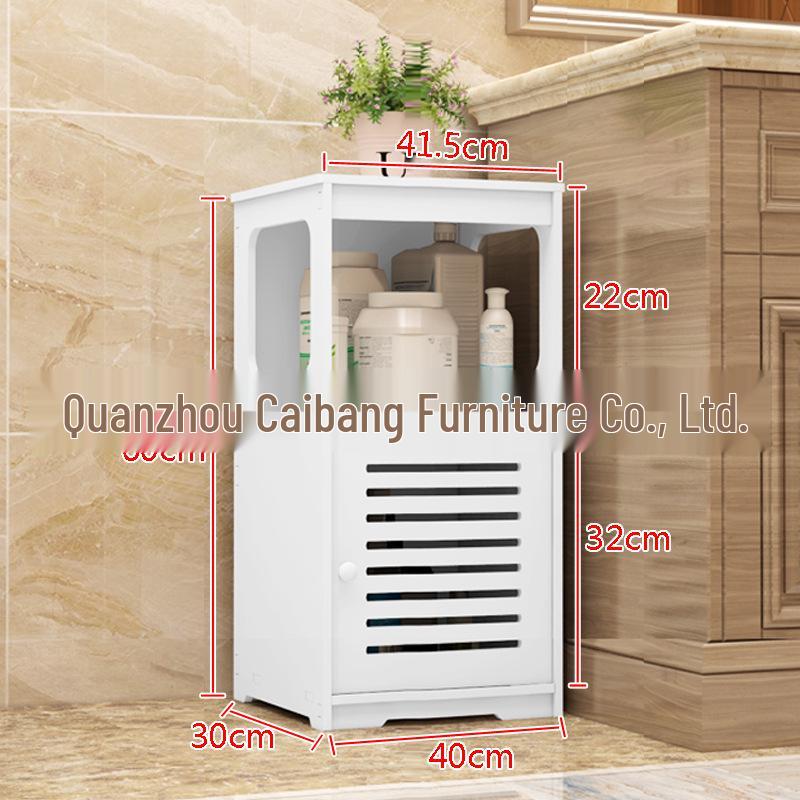 Multi-layer Narrow Storage Cabinet for Bathroom, Washbasin, Toilet, Balcony, and Laundry